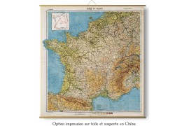 Carte du MI6 de la France en 1944