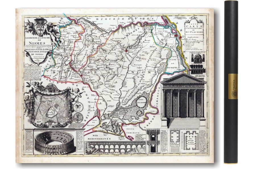 Nîmes et sa région en 1708