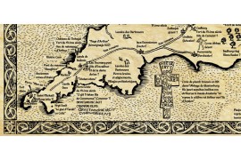 Carte du Roi ARTHUR Arthurien legendes arthuriennes Kaamelot