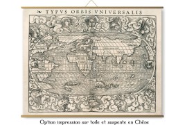 Carte du Monde 1540 La plus ancienne carte "complète"du Monde !