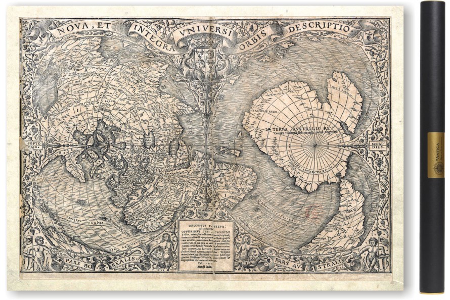 Carte du Monde 1532 d'Oronce Fine
