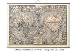 Carte du Monde 1532 d'Oronce Fine