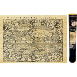 Carte du Monde 1540 La plus ancienne carte "complète"du Monde !