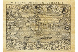 Carte du Monde 1540 La plus ancienne carte "complète"du Monde !