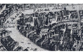 Carte de Venise en 1647 de Boisseau