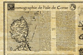 Corse en 1550