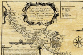 Canal du midi en 1666