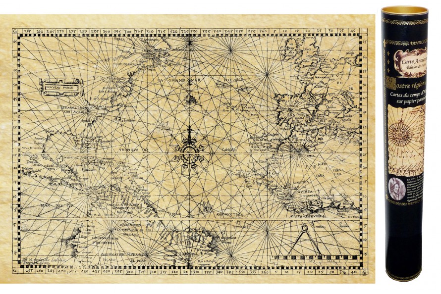 Atlantique Nord en 1550