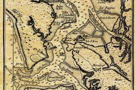 Île d'Oléron Carte de Navigation 1650