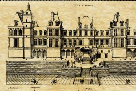 Château de Fontainebleau en 1576