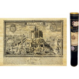 Le Mont Saint Michel en 1654
