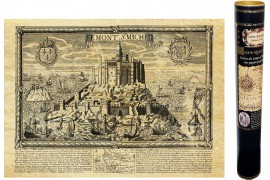 Le Mont Saint Michel en 1654