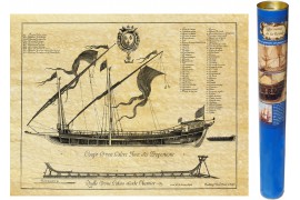 Galère en 1685