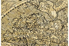 Carte ancienne du monde en 1602