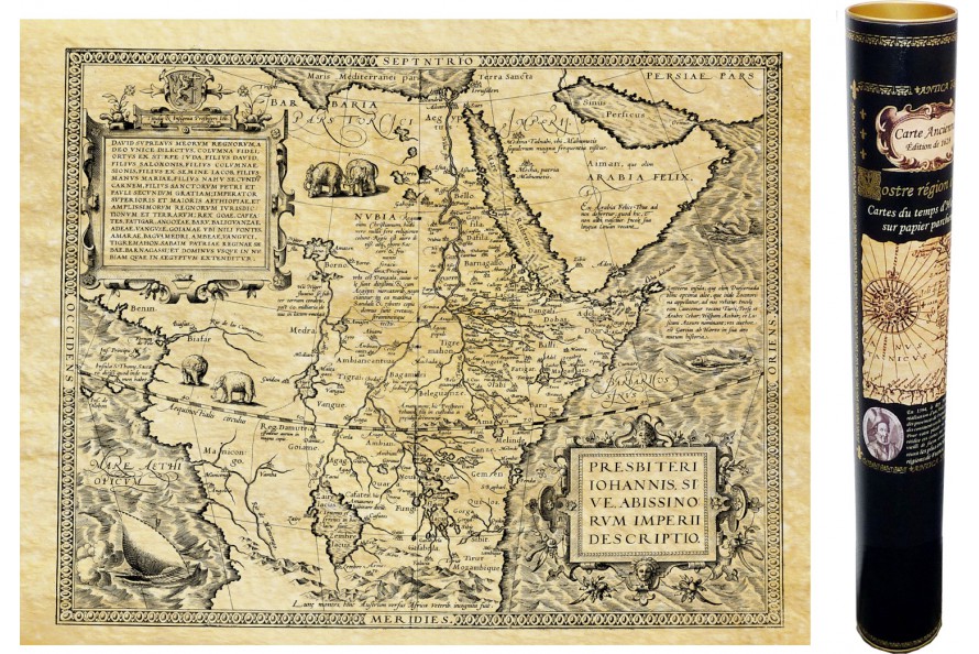 Sources du Nil en 1572