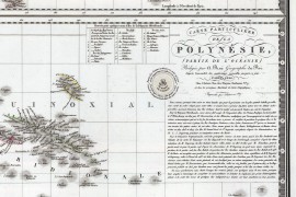 Carte de la Polynésie en 1826
