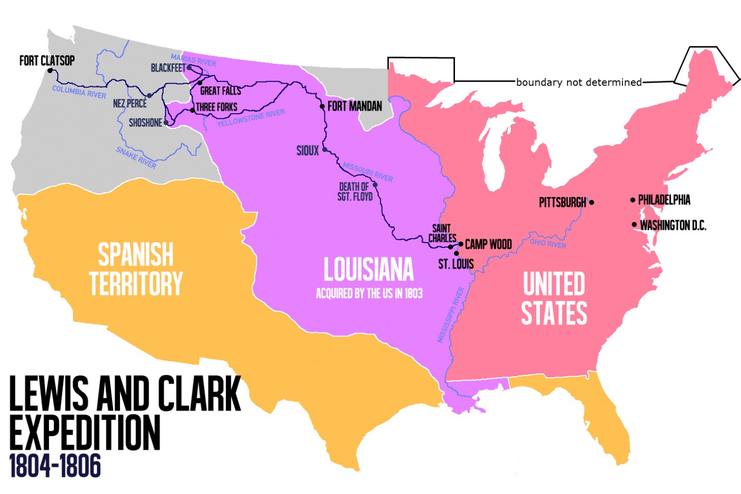 Boussole Lewis et Clark